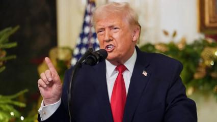 Trump'tan olay s&ouml;zler: Bazı aptallar yaptırım istiyor