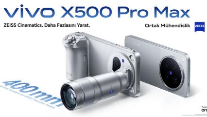 vivo X500 Pro Max, tanıtıldı: Telefonla fotoğraf &ccedil;ekmek tamamen değişiyor