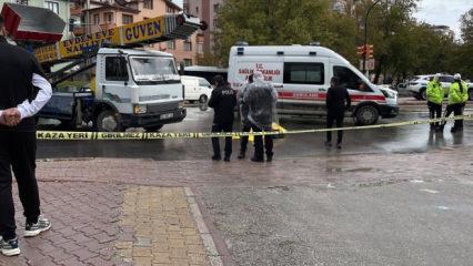 Yaşlı kadın feci kazada hayatını kaybetti