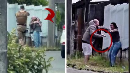 Aksiyon sahnesi değil ger&ccedil;ek! Brezilya'daki rehine krizinde nefesler tutuldu