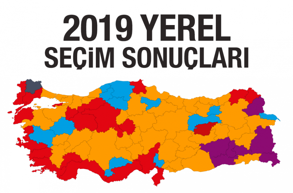 İl il 2019 yerel seçim sonuçları Resim 1