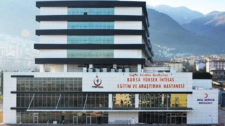 <p>Bursa Yüksek İhtisas Eğitim ve Araştırma Hastanesi</p>
