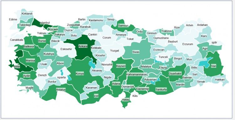 <p>Türkiye'de herkes kendi memleketinde yaşasaydı illerin nüfusu nasıl olurdu? İşte şaşırtan sonuçlar...</p>
