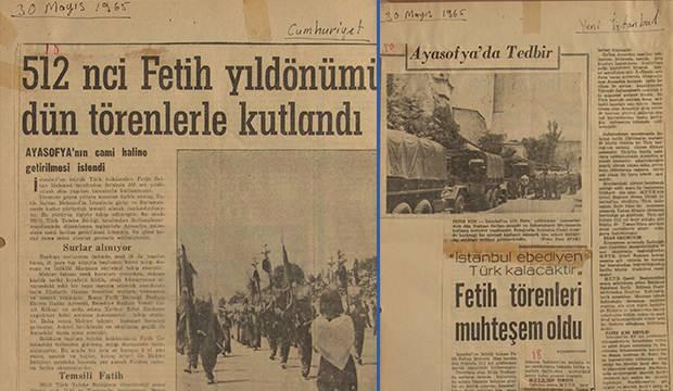 <p>MTTB Başkanı Rasim Cinisli (18 Mart 1965-29 Kasım 1966) Döneminde 29 Mayıs 1965 tarihinde İstiklâl Savaşı dönemindeki İstanbul’undaki mitingler gibi büyük bir coşkuyla yapılan Fetih Mitingi ilk kıvılcım olur. </p>
