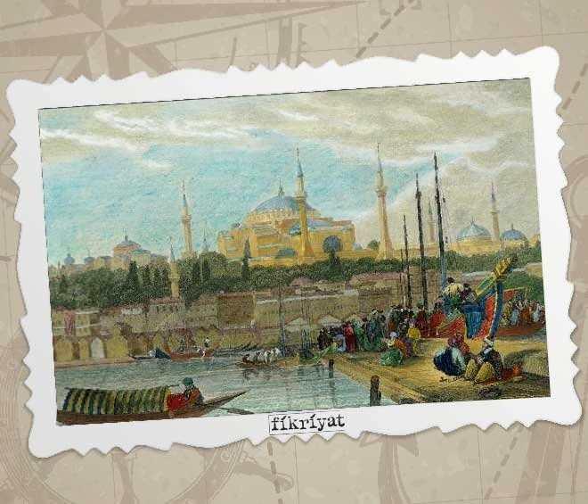 <p>İSTANBUL'DAN</p>

<p>İşte kurşun kubbeler şehri İstanbul'dasın</p>

<p>Havada kaçan bulutların hışırtısı</p>

<p>Karaköy çarşısından geçen tramvayların camlarına yağmur yağıyor</p>

<p>Yenicami Süleymaniye arkalarını kirli bir göğe vermişler</p>

<p>Hiç kımıldamıyorlar Ayasofya elleriyle yüzünü kapamış bütün iştahıyla ağlıyor</p>

<p>İlhan Berk</p>
