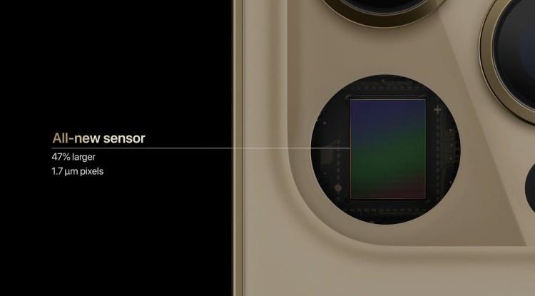 <p>iPhone 12 serisinde yeni sensörler kullanılıyor. </p>

