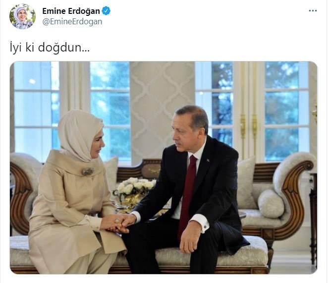 <p>Türkiye Cumhurbaşkanı Recep Tayyip Erdoğan'ın doğum gününü sosyal medyadan on binlerce kişi kutladı.  </p>

<p> </p>
