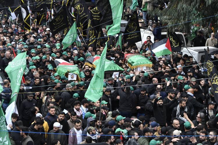 <p>Aruri suikastı</p><p>Hamas'ın Siyasi Büro Başkan Yardımcısı Salih el-Aruri ve beraberindeki 6 kişi, 2 Ocak'ta Beyrut'ta 
