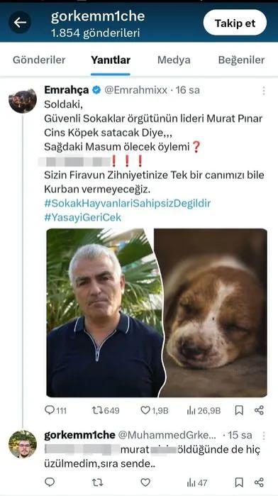 <p>Tehdit edildiğini hatta kapısına mermi <a href=