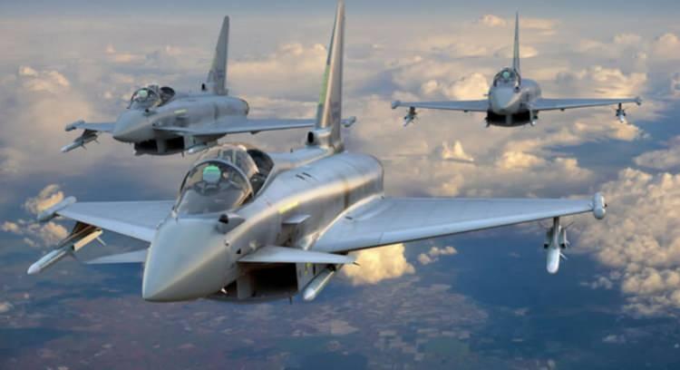 <p>İkili arasındaki görüşmede 40 adet Eurofighter Typhoon'un Hava Kuvvetleri filosuna katılmasının yanı sıra, denizcilik alanında da motorlar ve nükleer santral için Siemens türbinleri de gündeme geldi.</p>
