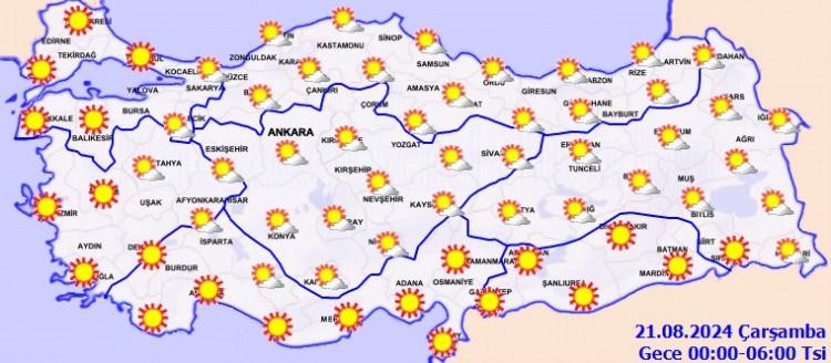 <p>Yapılan uyarıya göre; Yağışların, Çarşamba günü öğle saatlerinden sonra Bolu, Karabük ve Kastamonu çevrelerinde yerel kuvvetli olması beklendiğinden yaşanabilecek olumsuzluklara karşı dikkatli ve tedbirli olunması gerekmektedir.</p>