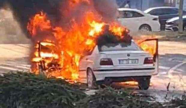 <p>Şehit Sabahattin Ergin Polis Merkezi Amirliğince yangının çıkış sebebiyle ilgili inceleme başlatıldı.</p>

<p>Öte yandan araçta daha önce yakıt kaçağı arızası olduğu öğrenildi.</p>
