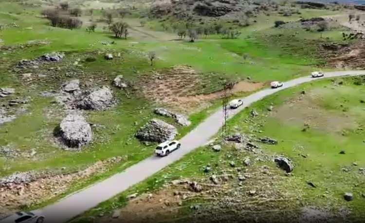 <p>Ekiplerin arama &ccedil;alışmaları, DHA tarafından hem karada hem de havada g&ouml;r&uuml;nt&uuml;lendi.</p>
