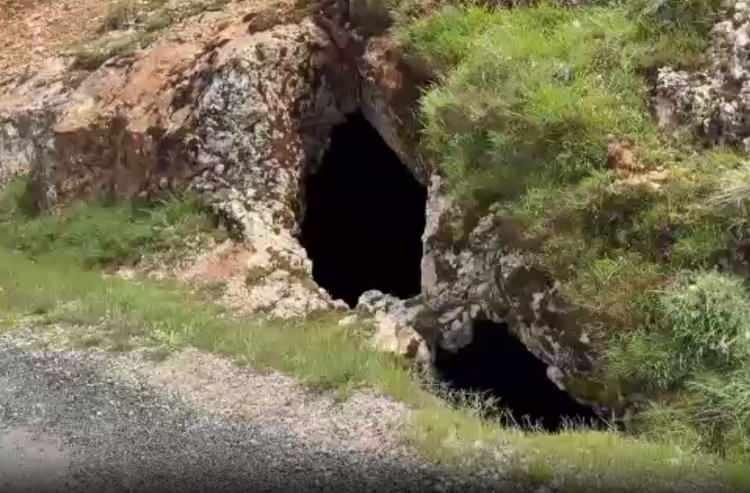 <p>Diğer ekipler ise b&ouml;lgedeki mağaralara halatlarla girip, el feneri ve tepe lambalarıyla i&ccedil; kısımlarda arama yapıyor.</p>
