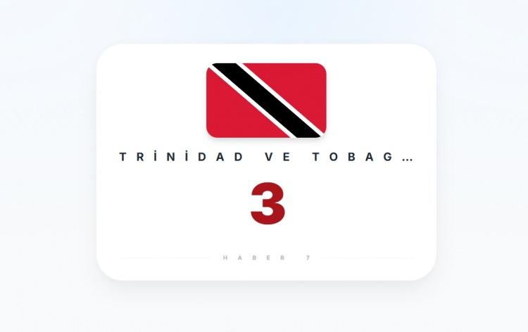 <p><span style="color:#B22222"><strong>TRİNİDAD VE TOBAGO</strong></span></p>
