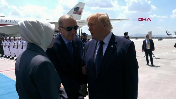 <p>Sohbet sırasında Trump'ın &ldquo;Bu u&ccedil;ağın ilk uluslararası u&ccedil;uşu. Yepyeni bir u&ccedil;ak.&rdquo; dediği duyuldu.</p>
