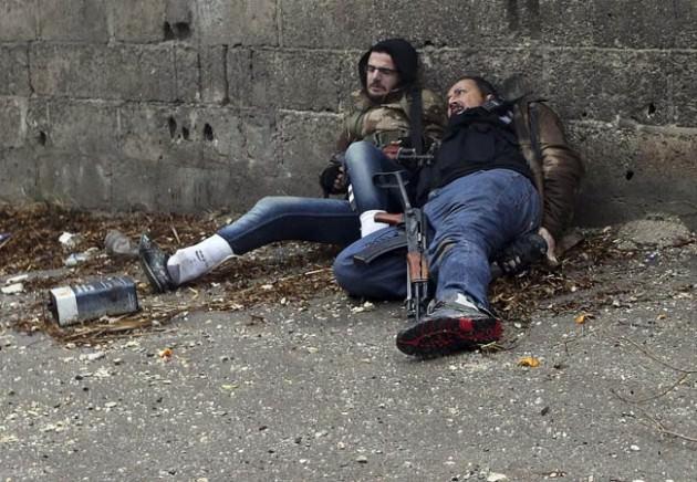 Suriye&rsquo;de ölüm anı böyle çekildi - Resim 1