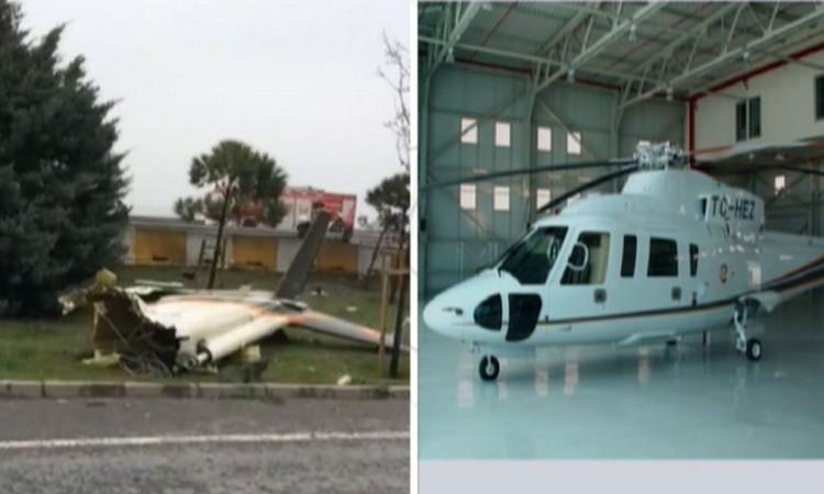 <p>Eczacıbaşı grubuna ait olan Skorsky 76 tipi helikopterin Beylikdüzü'nde kuleye çarptığı belirtildi.</p>
