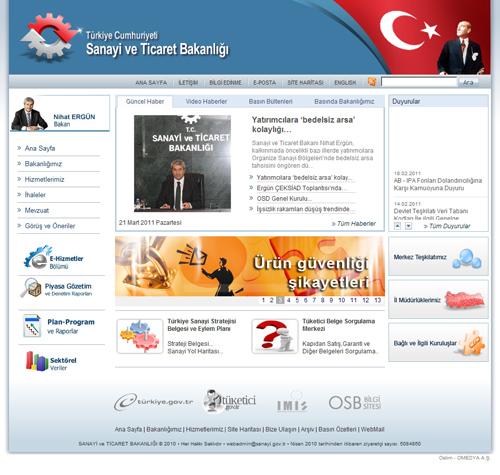 8- Sanayi ve Ticaret B. www.sanayi.gov.tr 2.928