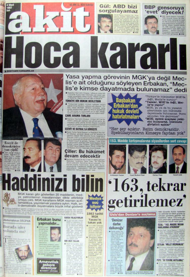 4 Mart 1997 Akit