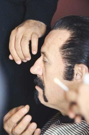 Ertuğrul Özkök Hokkabaz'a hazırlanırken