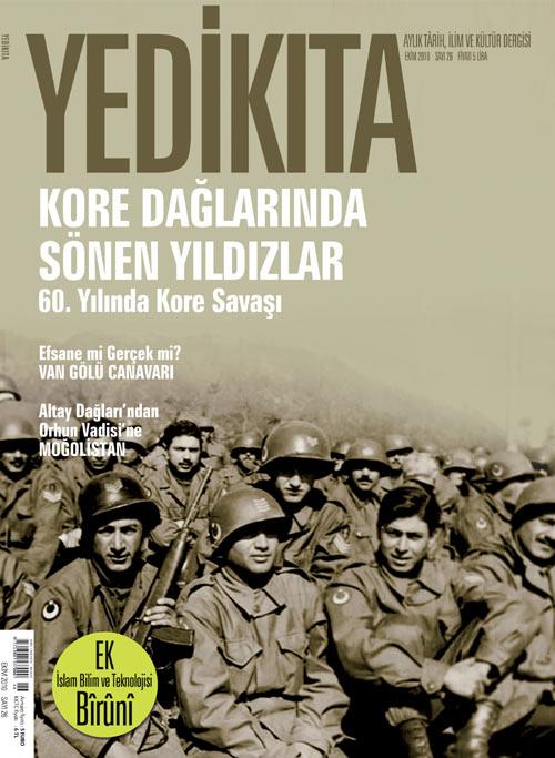 YEDİKITA DERGİSİ nin Ekim sayısında 60 yıl aradan sonra Korede savaşan askerlerimizin hikayesini ve savaş hakkındaki tüm detayları sizlere sunuyoruz