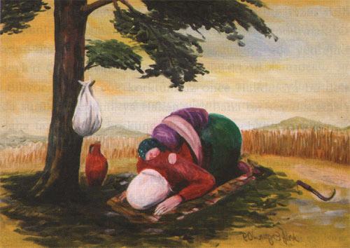 Tarlada Namaz