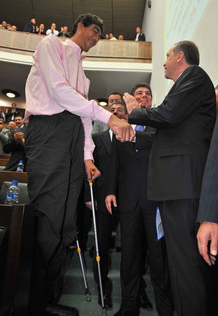 Erdoğan'ı şaşırtan dev