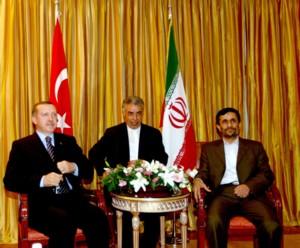 İran Cumhurbaşkanı Mahmud Ahmedinejad, Başbakan Recep Tayyip Erdoğan'ı kabul etti.