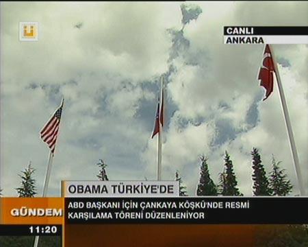 Obama'nın Çankaya Köşkü ziyareti