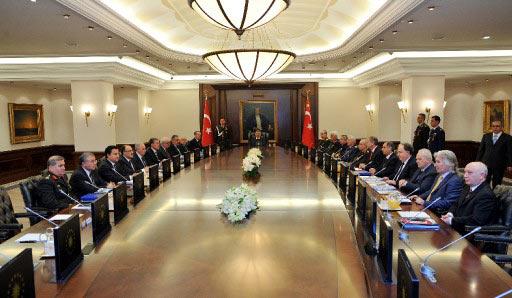 Milli Güvenlik Kurulu'nu yeni toplantı salonu