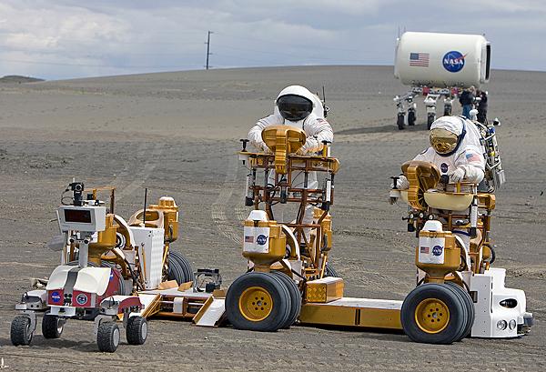 Astronotların çöl eğitimi