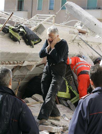 İtalya'dan Deprem Görüntüleri