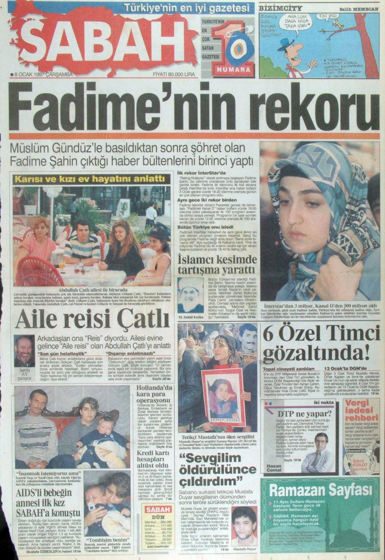 8 Ocak 1997 Sabah