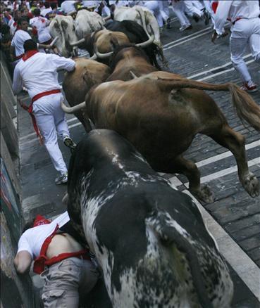 İspanya'da San Fermin festivalinde yine insanlar şenlik yaptığına inandı ama ortaya çıkan manzalar aslında kimin bayram ettiğini gösterir nitelikte.