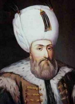 KANUNİ SULTAN SÜLEYMAN
10. Osmanlı padişahı
Doğum: 27 Nisan 1495
Ölüm: 6 Eylül 1566
Tahta çıktığı tarih: 1520
1566'da Sigetvar Kuşatmasının son günü 6/7 Eylül gecesi beyin kanamasından öldü.