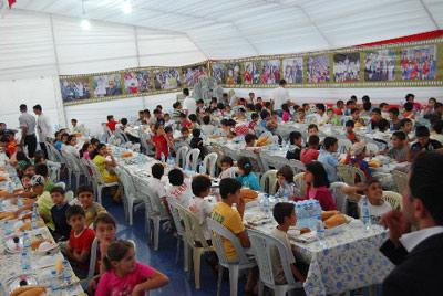 Çocuklar için Ramazan çadırı