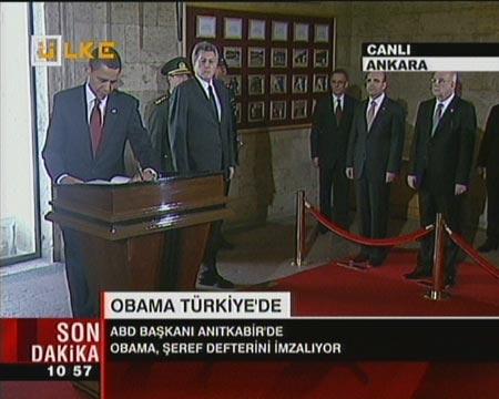 Obama'nın Anıtkabir ziyareti