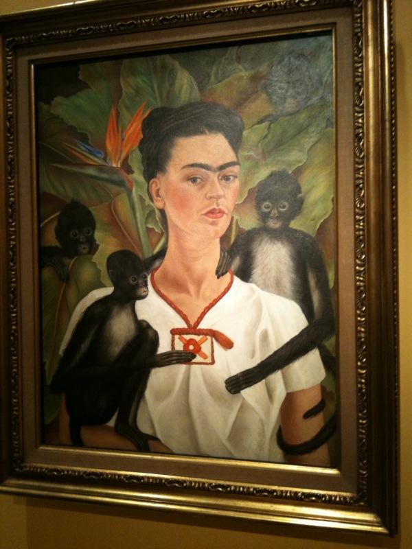 Frida Kahlo - Maymunlu otoportre - 1943