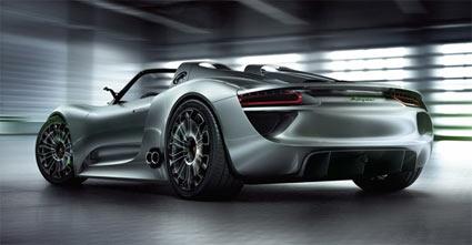 <p><strong>Porsche 918 Spyder:</strong> Alman malı otomobil 3,4 litrelik V8 motoruyla 500 hp güç üretirken, 3 elektrik motoru da 218 hp güç üretiyor. 100 kilometre hıza 3,1 saniyede ulaşan otomobilin fiyatı ise 845 bin dolar.</p><br><br><p><a href="http://www.zaman.com.tr" target="_blank">ZAMAN ONLİNE</a></p>