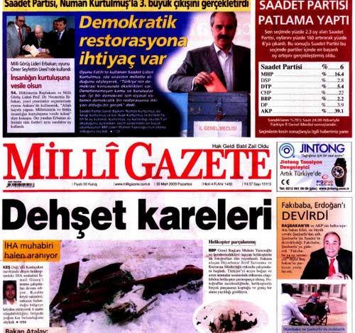 Gazetelerin Seçim Manşetleri