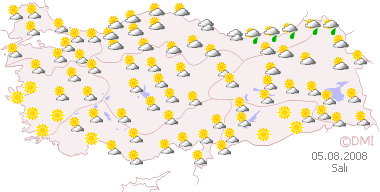 Bölge bölge haritalı hava durumu