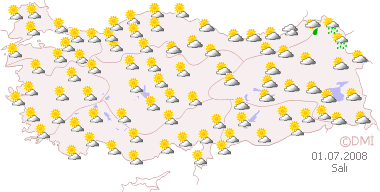Hava durumu harita