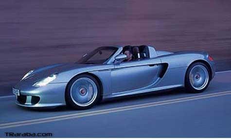 Porsche Carrera GT (2004) 329 km/s