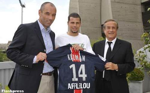 Fenerbahçe ile yollarını ayırarak Fransız ekibi PSG ile anlaşan Kezman 14 numaralı formayı giyecek