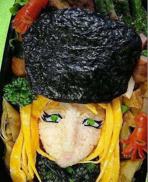 Yemeklerden Sanat..