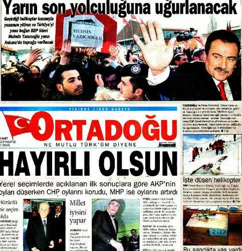 Gazetelerin Seçim Manşetleri
