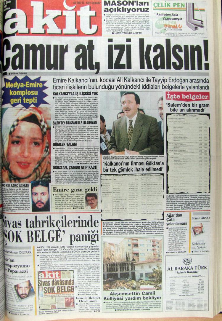 20 Ocak 1997 Akit