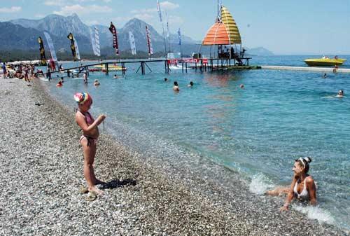 Antalya'da hava sıcaklığı 46 dereceye ulaştı