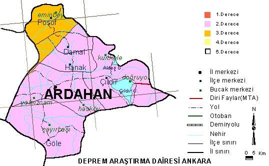 Türkiye'nin tüm illerinde fay hatları bulunuyor ve hemen hemen her il deprem riski ile karşı karşıya. İşte Türkiye'nin il il deprem haritası;